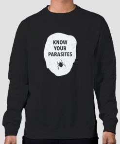 Sweatshirt Black Politics Know Your Parasites