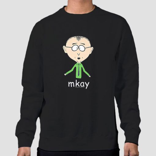 Sweatshirt Black South Park Mr Mackey Mkay