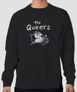 Sweatshirt Black The Queers Surfer Girl Merch