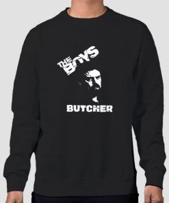 Sweatshirt Black Theboys Merch Butcher