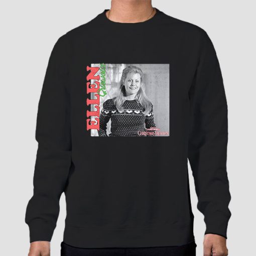 Vintage Photo Ellen Christmas Sweatshirt
