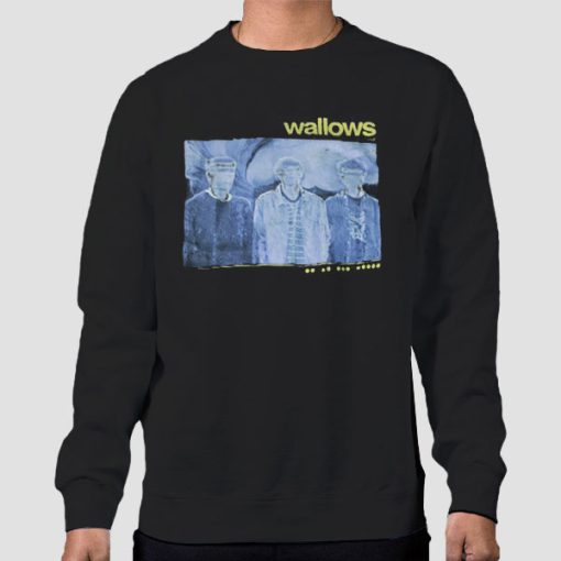 Sweatshirt Black Vintage Tour Wallows Merch