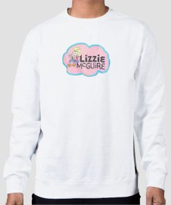 Sweatshirt White Cutes Lizzie Mcguire