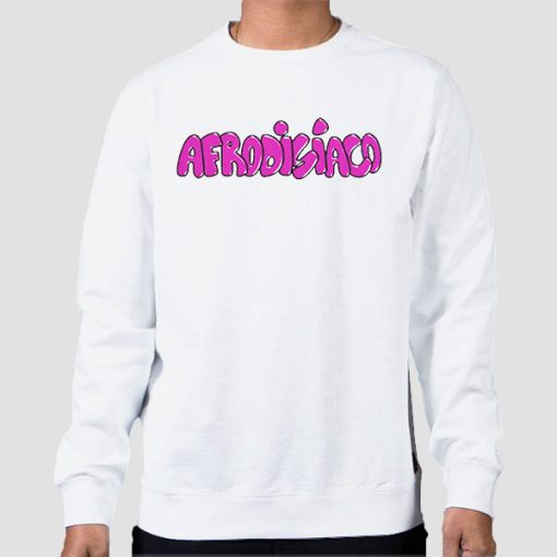 Sweatshirt White Inspired Gifts Rauw Alejandro Merchandise