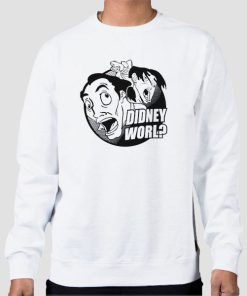 Sweatshirt White Parody Didney Worl Deliverance Meme