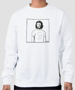 Sweatshirt White Parody Meme Che