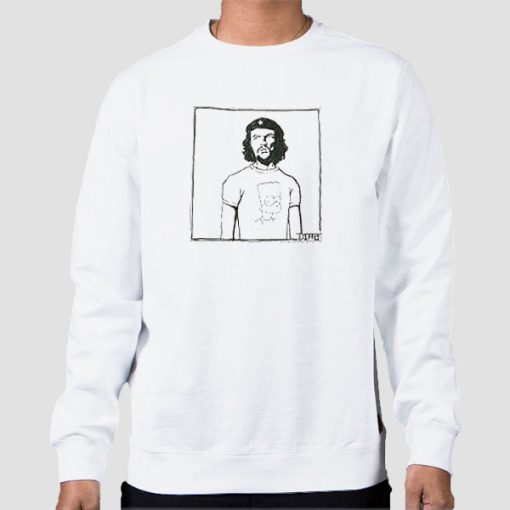 Sweatshirt White Parody Meme Che