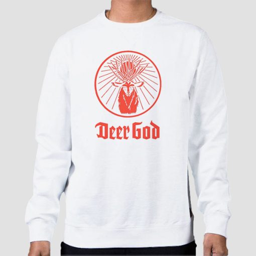 Sweatshirt White Princess Mononoke Deer God