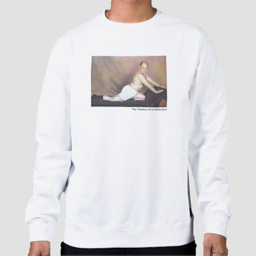 Sweatshirt White Timeless Art of Seduction George Costanza