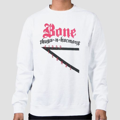 Sweatshirt White Vintage 1999 Bone Thugs N Harmony