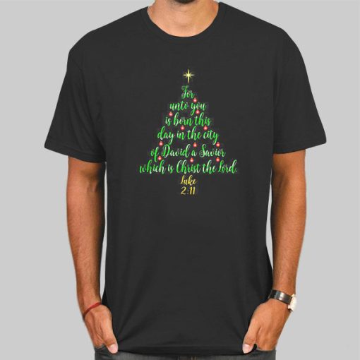 Born a Savior Christian Christmas Shirts