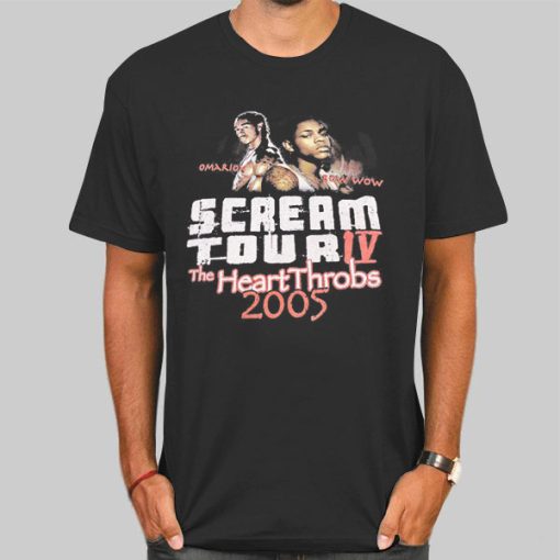 Bow Wow 2005 Omarion Scream Concert Tour T Shirt