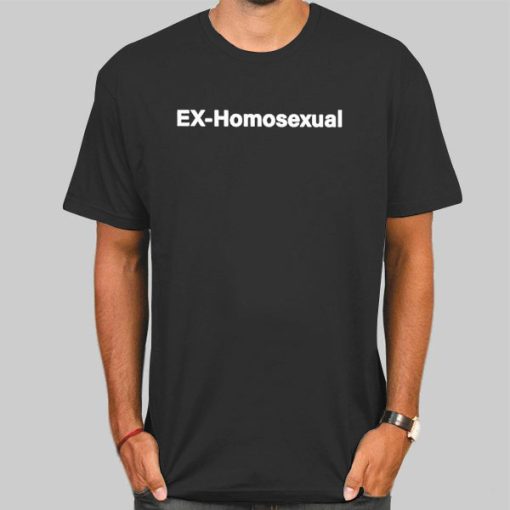 Funny Letters Ex Homosexual Shirt