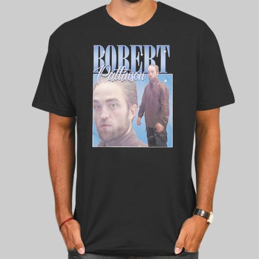 Funny Robert Pattinson Standing Meme Shirt