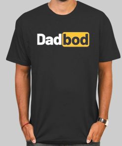 Graphic Black Dad Bod Shirt