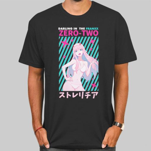 Zero Two 02 Henti Anime Shirt