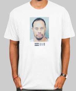 Bootleg Rap Tiger Woods Mugshot Shirt