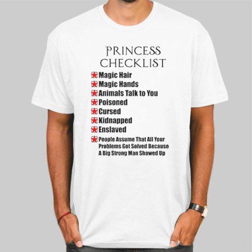 Checklist Princess Bucky Barnes Shirt