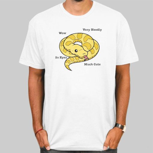 Cute Ball Python Anatomy Shirt