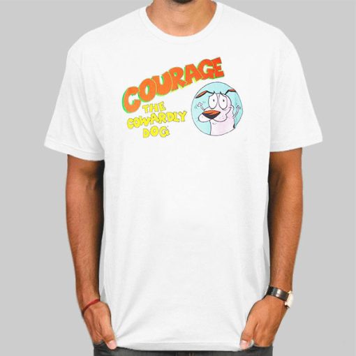 Funny Courage the Cowardly Dog Shirt