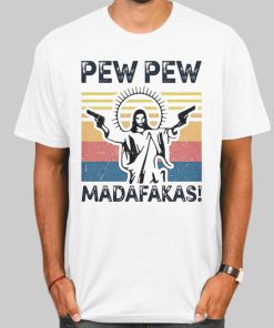 Jesus Pew Pew Meme Madafakas Shirt