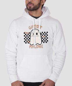 Hoodie White Ghost Malone Parody Ghost