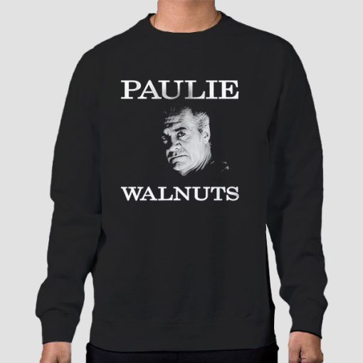 Sweatshirt Black Paulie Mafia Walnuts