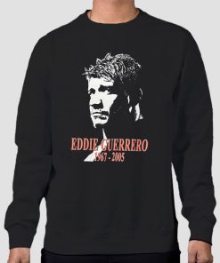 Sweatshirt Black Vintage 90s Eddie Guerrero