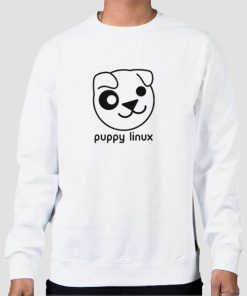 Funny Puppy Linux Sweater