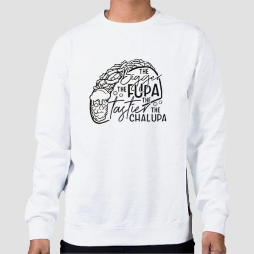 Sweatshirt White Funny Quotes Fupa Chalupa