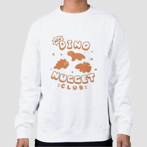 Sweatshirt White Funny Vintage New Dino Club