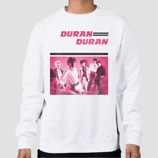 Sweatshirt White Vintage Duran Duran