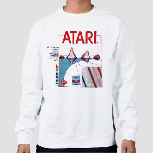 Sweatshirt White Vintage Inspired Ataris