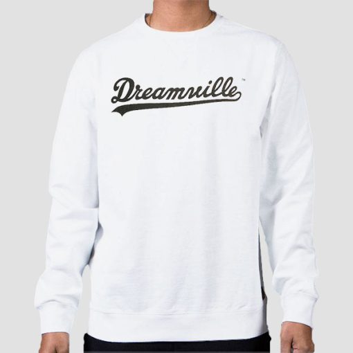 Sweatshirt White Vintage J Cole Dreamville