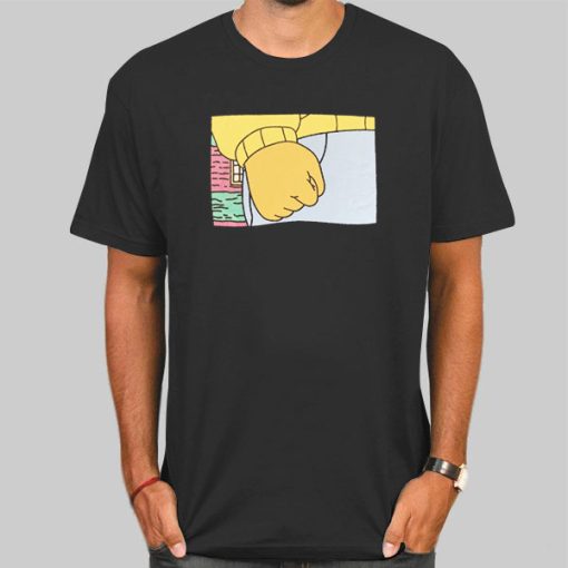 Arthur Clenched Fist Meme Shirt