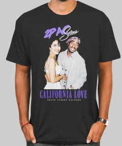 Retro Vintage Selena Quintanilla and Tupac Shirt