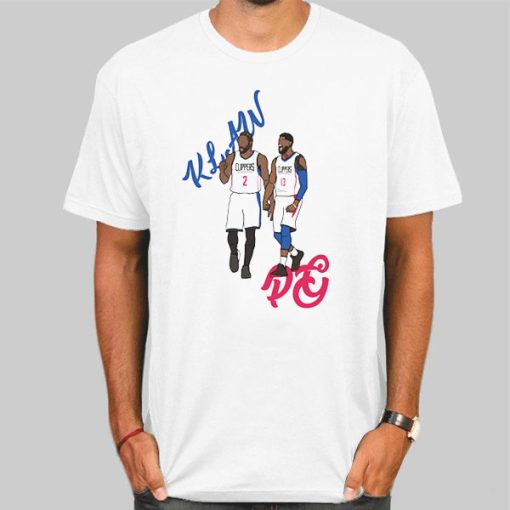 LA Clippers Klaw Paul George X Kawhi Leonard Shirt