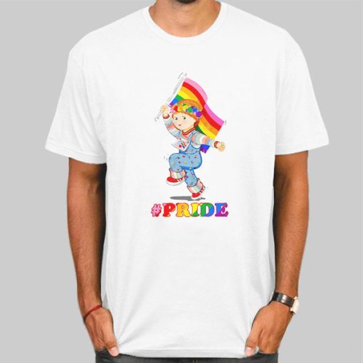 T Shirt White Pride Play Chucky Good Guys