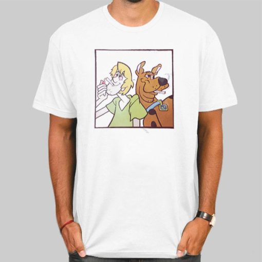 Scooby and Shaggy Smoking Shirt