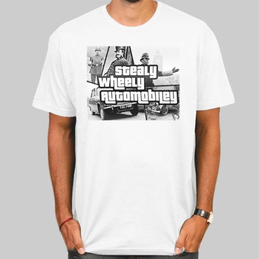 Stealy Wheely Automobiley Shirt