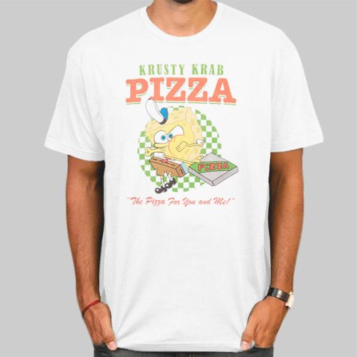 Vintage Krusty Krab Pizza Shirt