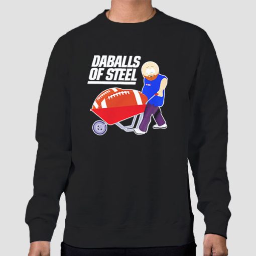 Sweatshirt Black Daballs of Steel Brian Daboll