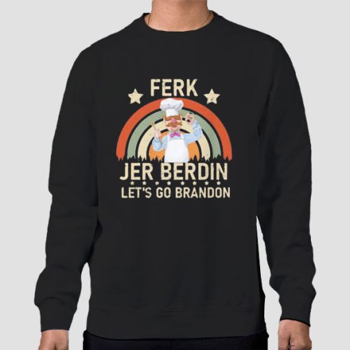 Sweatshirt Black Funny Cooking Ferk Jer Berdin