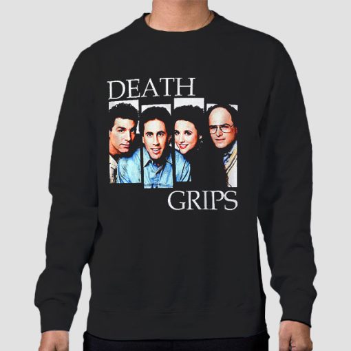 Sweatshirt Black Funny Death Grips Seinfeld
