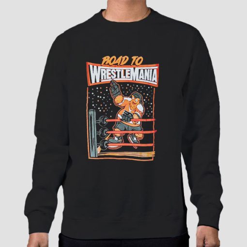 Sweatshirt Black Road to WrestleMania Gritty Extreme Rules