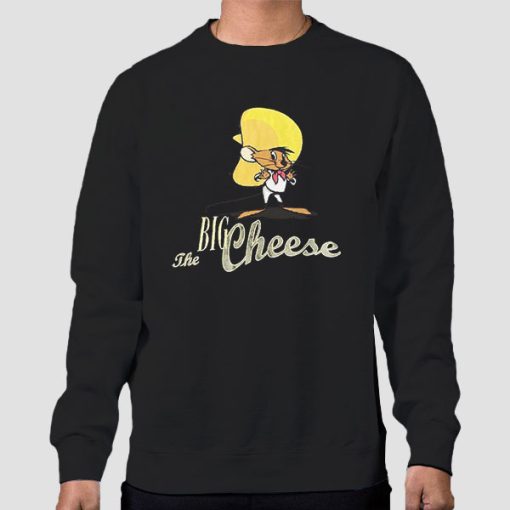 Sweatshirt Black The Big Cheese Speedy Gonzales