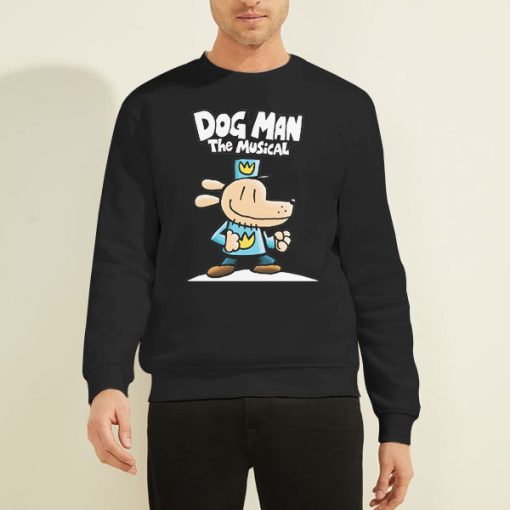 Sweatshirt Black The Musical Dog Man