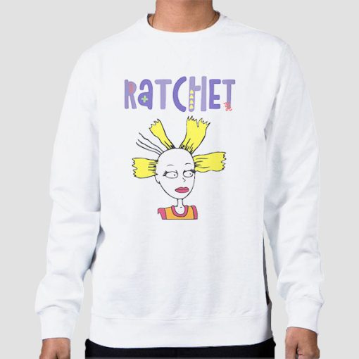 Sweatshirt White Cynthia Doll From Rugrats Ratchet