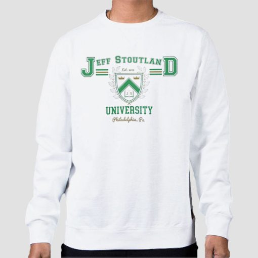 Sweatshirt White Philadelphia Jeff Stoutland University