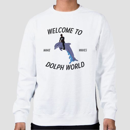 Sweatshirt White Welcome to Dolph World Young Dolph